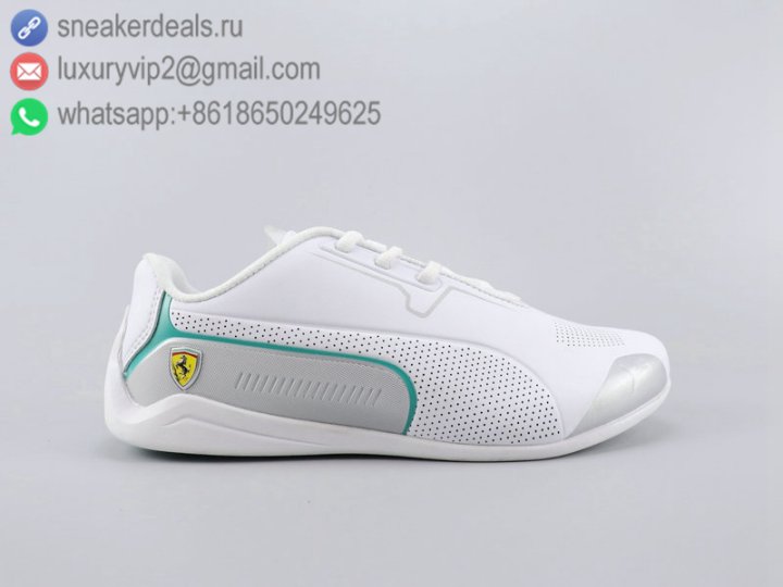 Puma Cali Bold Wns Ferrari Limit Men Low Shoes White&Green Size 40-44